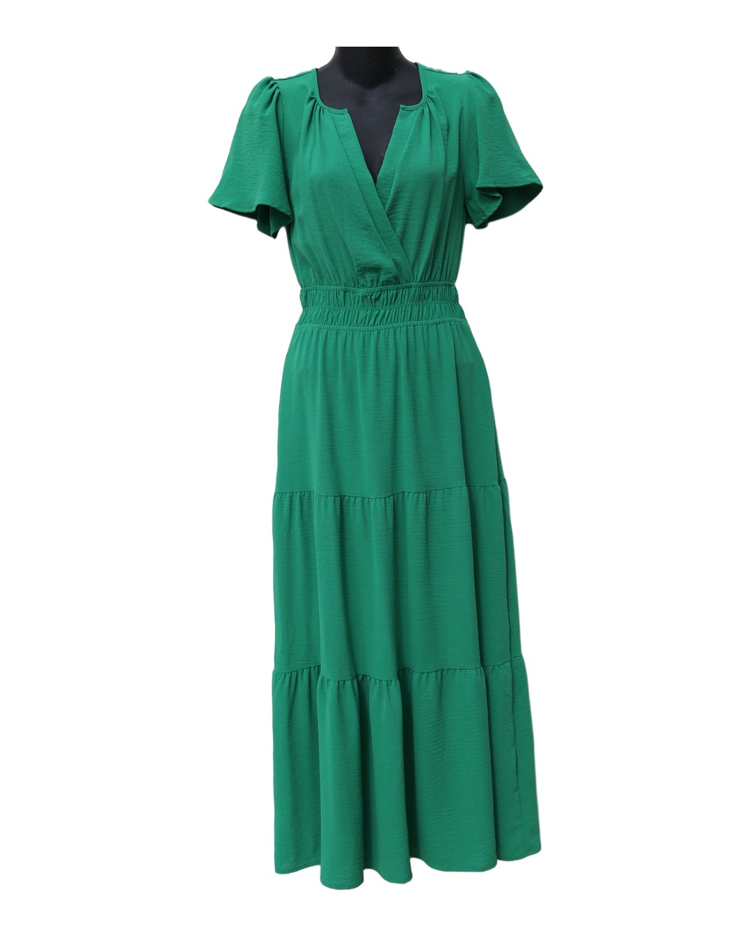 Vestido Midi Verde — monteau Los Angeles