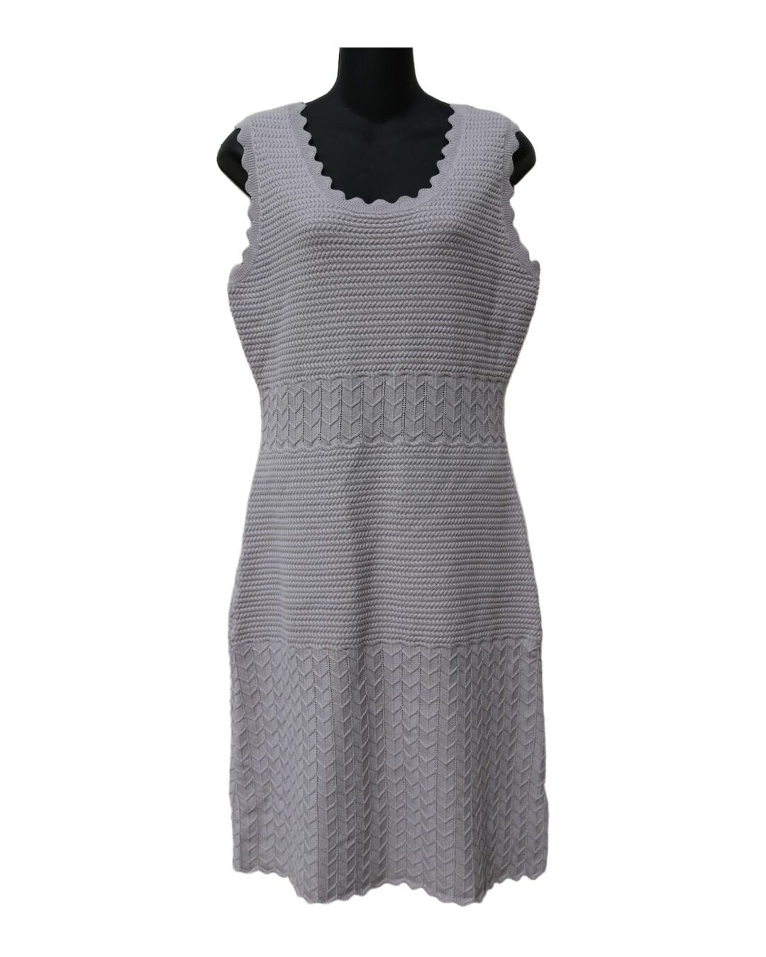 Vestido Tejido Gris — C&C california