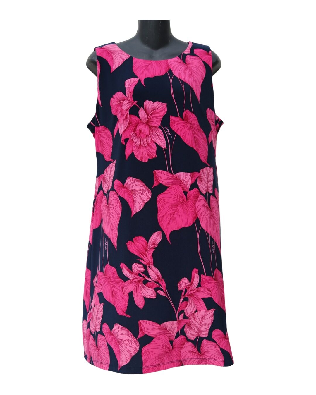 Vestido Corto Azul Rosa Floral — TOMMY HILFIGER