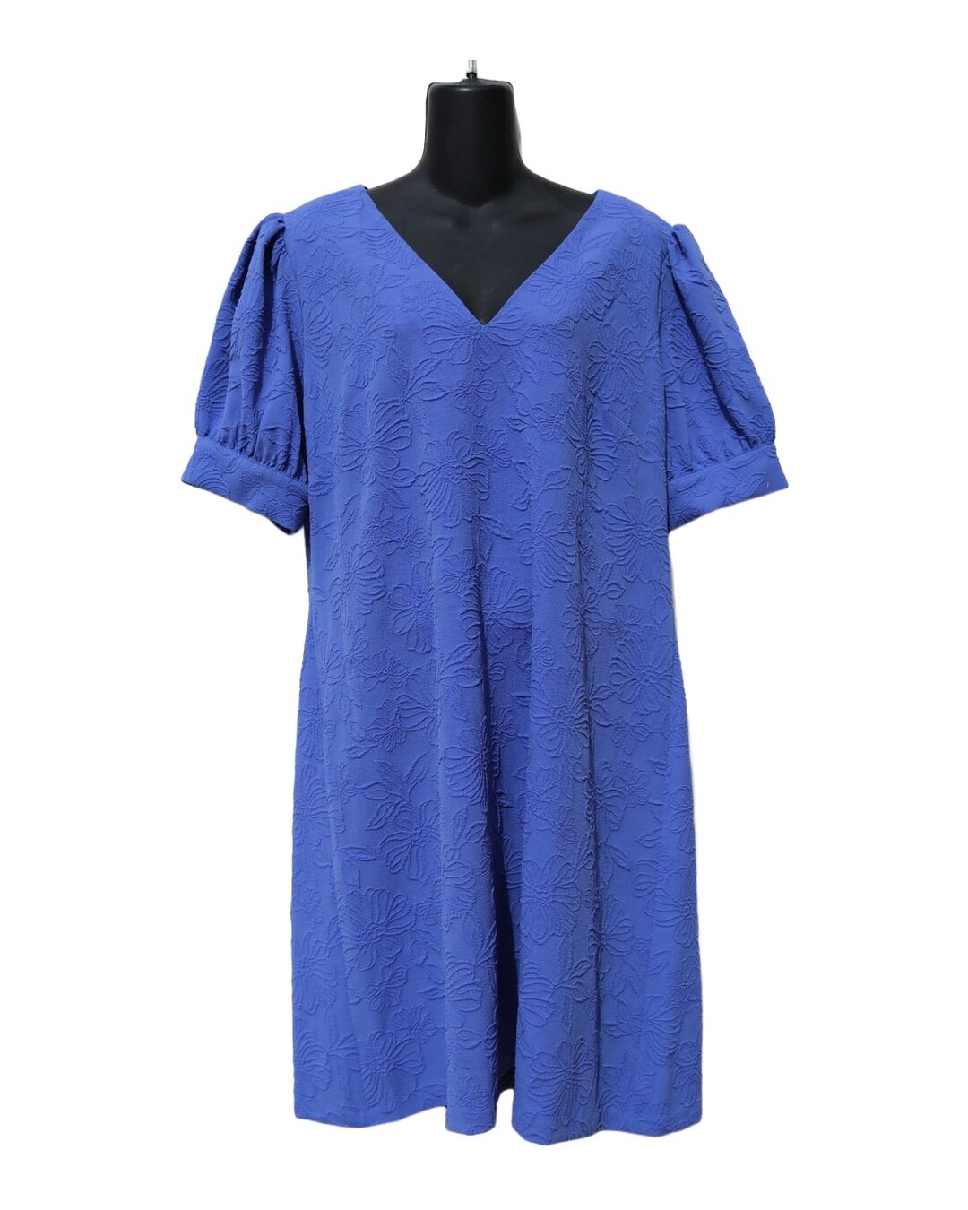 Vestido Azul Texturizado — TOMMY HILFIGER